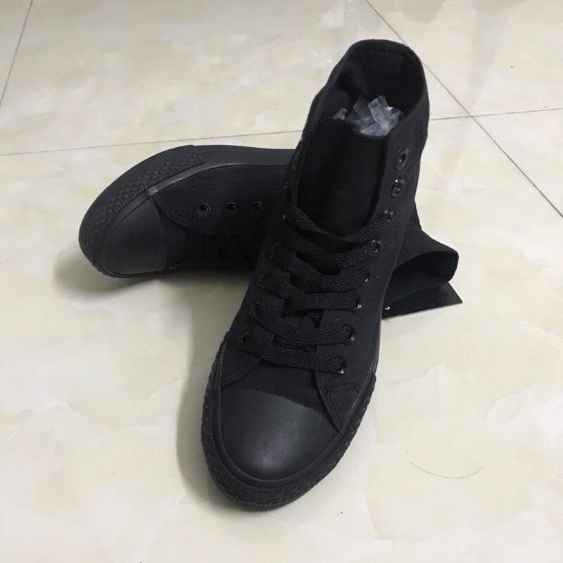 [Xả kho] Giày Convers Đen Cực Chất Size 35-39