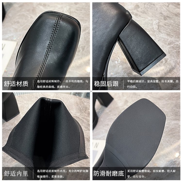 Bốt Cao Gót Thời Trang Size Lớn 34-43