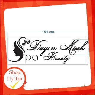 Chữ alu gương vàng cắt theo yêu cầu( Duyen Minh)