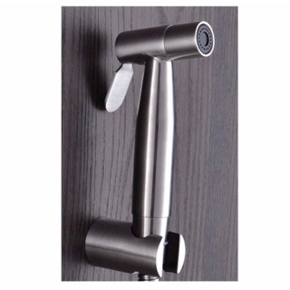 Bộ vòi xịt vệ sinh inox 304 kèm đai không dây