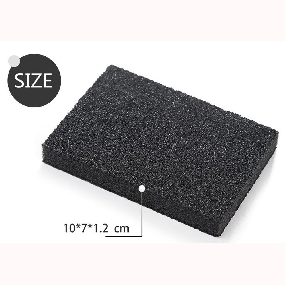 LLOYD Miếng Bọt Biển Cotton Màu Đen Tẩy Trang Làm Sạch Bụi Bẩn Nano Emery