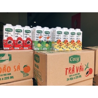 Thùng 24 hộp Trà Hoa Quả Cozy