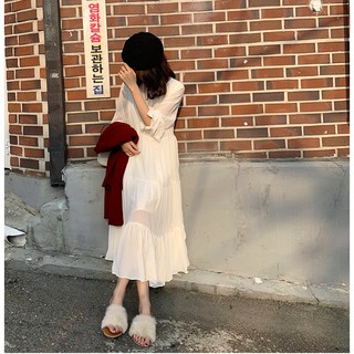 CÓ SẴN | ĐẦM TRẮNG NHĂN ULZZANG