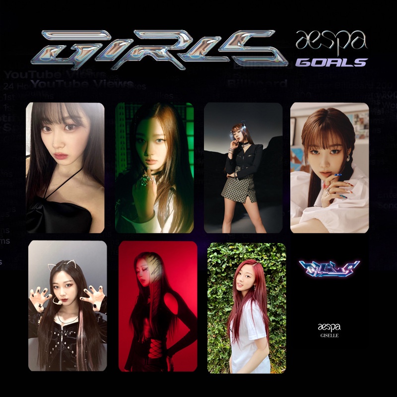 Bộ Sưu Tập Thẻ Bài Nữ Ca Sĩ Kpop Aespa GISELLE KARINA