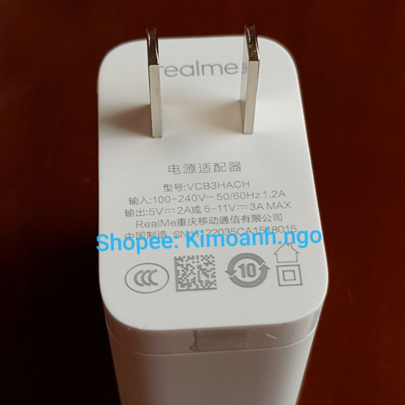 Sạc Nhanh 33W REALME 9 9Pro 9i, 10 10Pro, C55, C53, Q5i, Nazo 50... Mới 100%.
