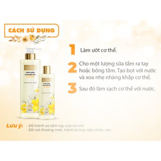 Sữa Tắm Nước Hoa Cindy Bloom Romantic Muse 640g