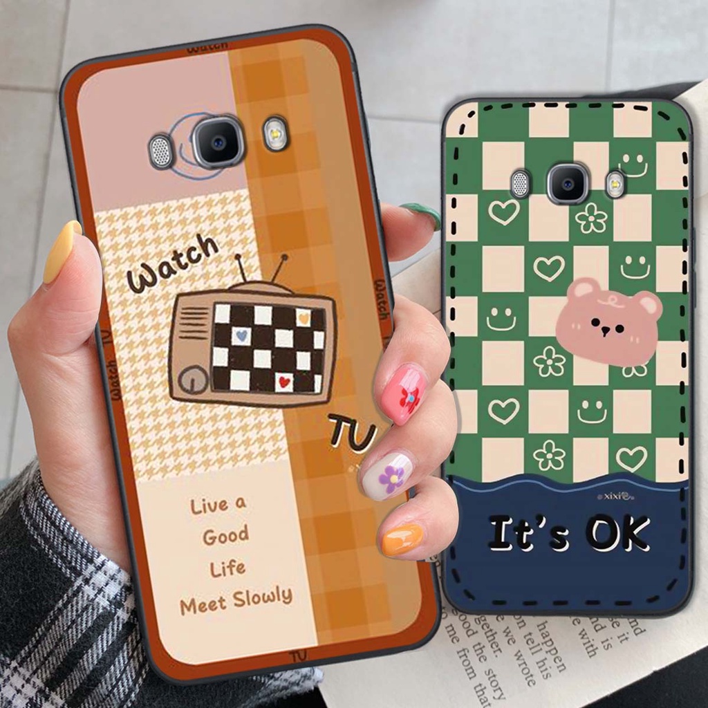 Ốp Samsung J5 2016 / J7 2016 hoạ tiết cute dễ thương . Vỏ lưng SS chính hãng