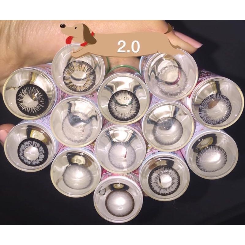 Lens cận HÀN, THÁI chính hãng hsd 1 năm được cấp phép của Bộ Y Tế
