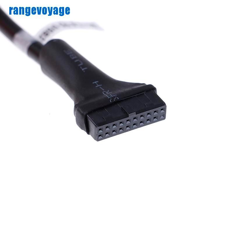 (Hàng Mới Về) Cáp Chuyển Đổi Đầu Usb 3.0 20 Pin Sang Usb 2.0 9 Pin