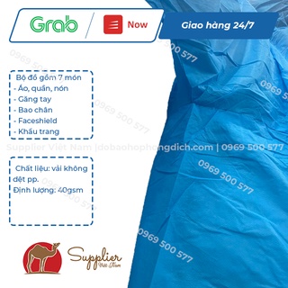 SET 7 MÓN CHUÂN Y TẾ - BỘ ĐỒ QUẦN ÁO BẢO HỘ PHÒNG CHỐNG DỊCH MSP: DBH002