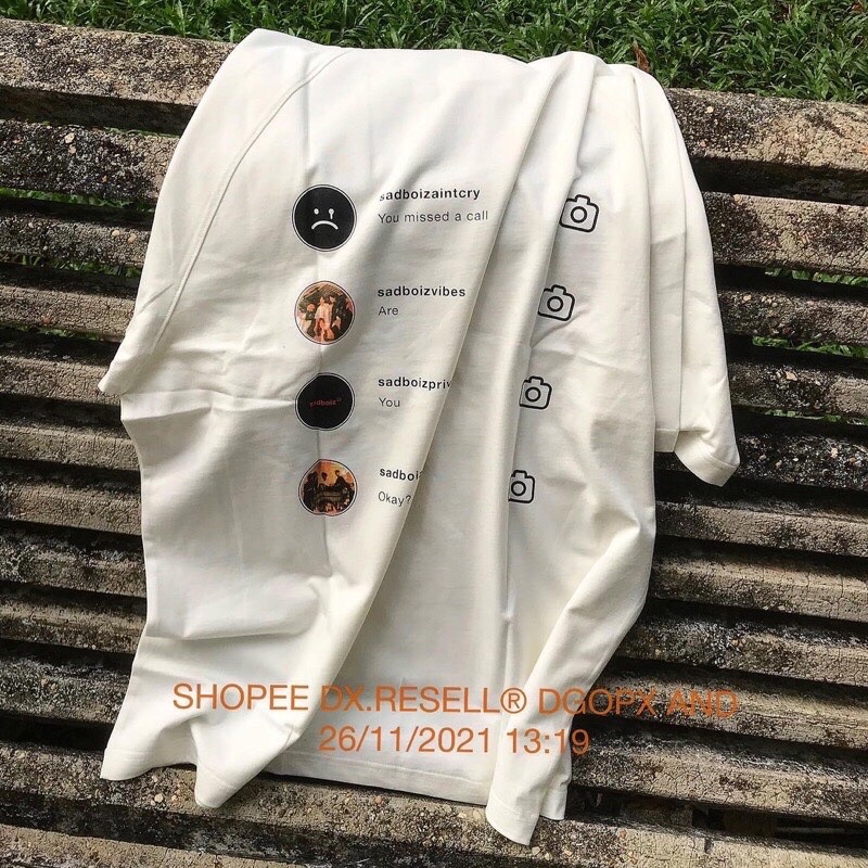 Áo thun sadboiz sadboi sadtagram sadboy sadboizvibes why are you Size S -> XXL