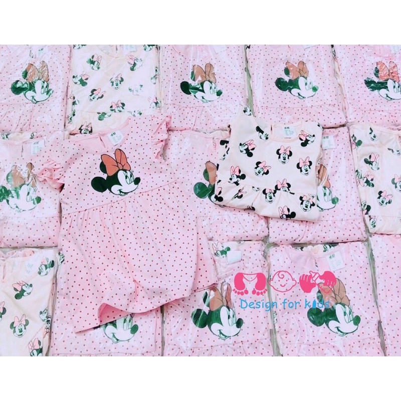 (1-6 tuổi) Set 2 váy H&amp;M xuất dư cho bé gái