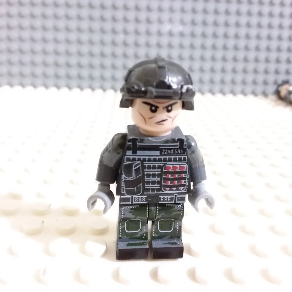 Minifigures Các Mẫu Nhân Vật Người Lính Camo Đẹp