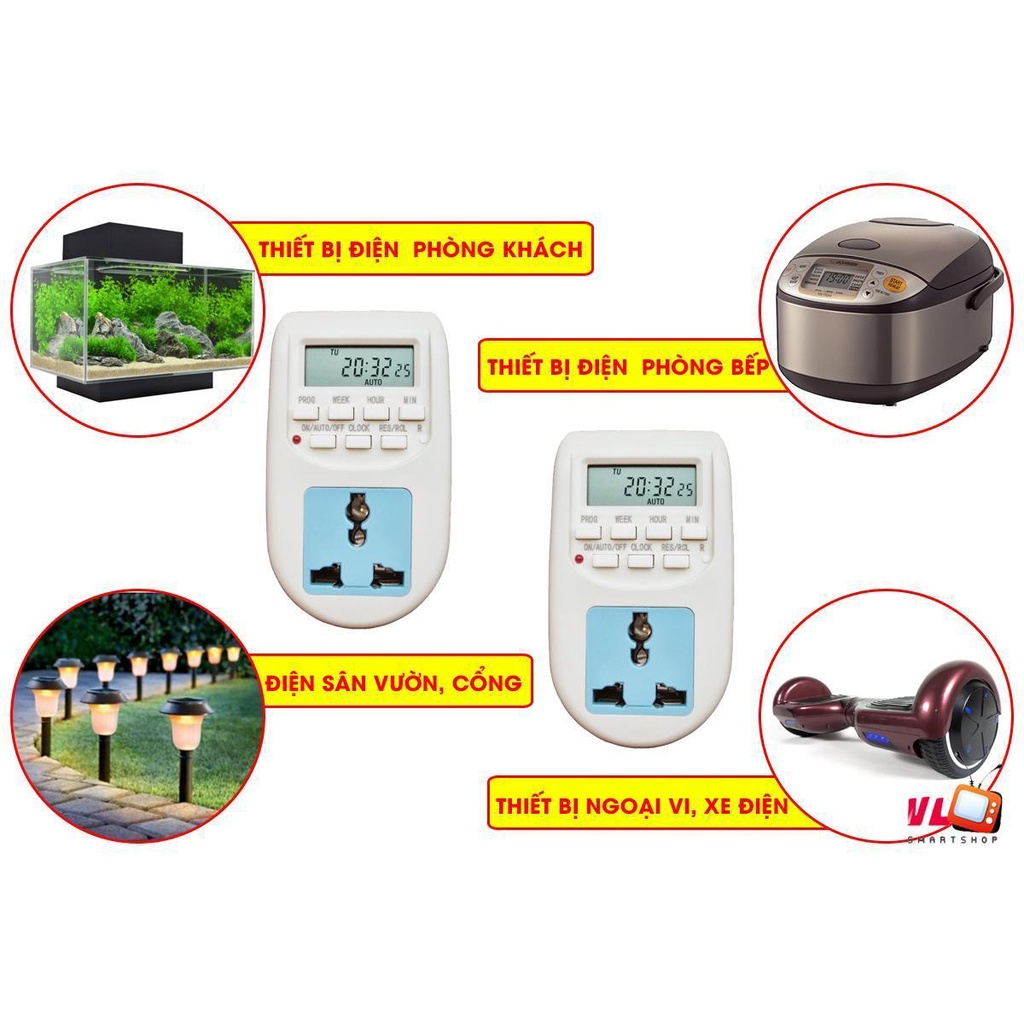 Ổ cắm hẹn giờ ổ cắm điện thông minh AL-06