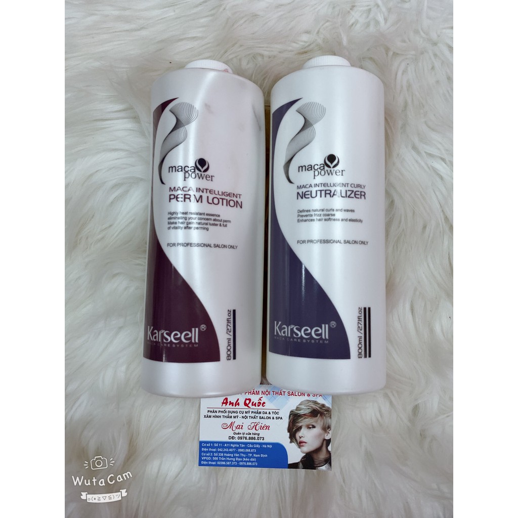 kem uốn  karseell 800ml