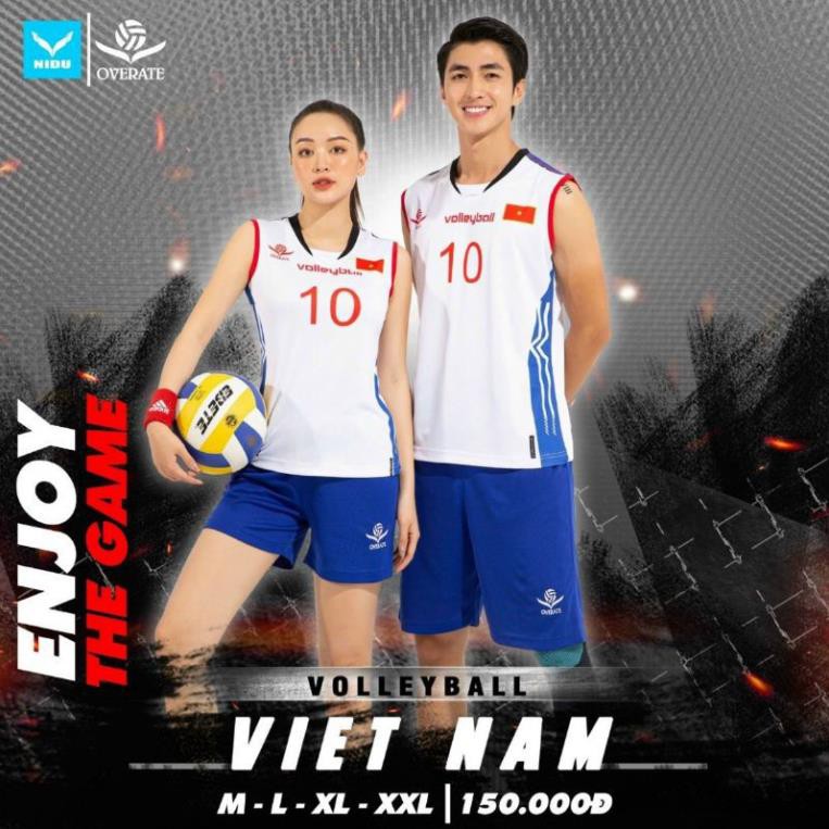 Bộ Sát Nách Thể Thao Nam Nữ 2021/ Quần áo bóng chuyền Tuyển Vietnam 2021  ་