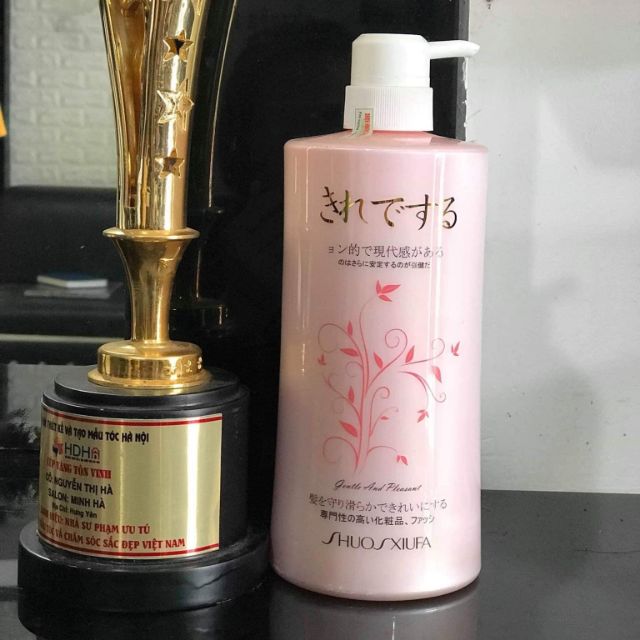 Hấp Xả collagen Hồng của Nhật (1000ml )