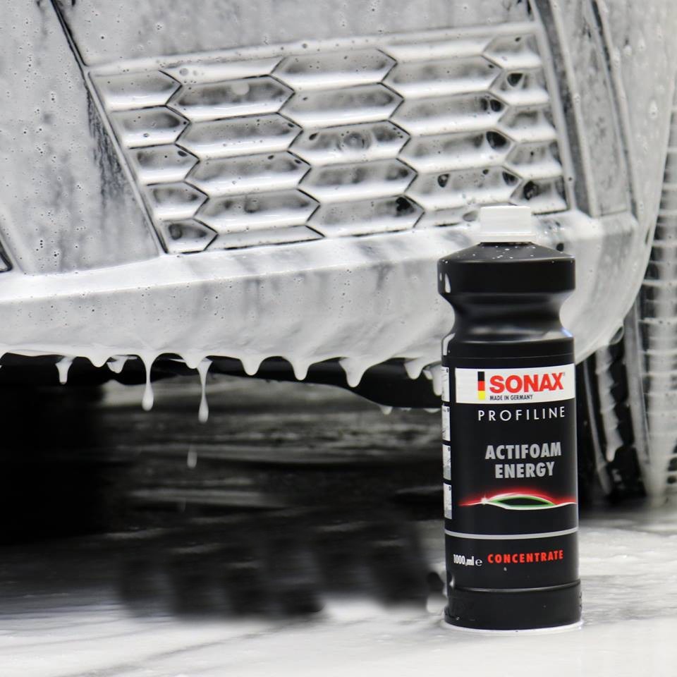 Nước rửa và làm sạch xe siêu bọt Sonax Profiline Active Foam Energy 1L Tặng Bao Tay Rửa Xe