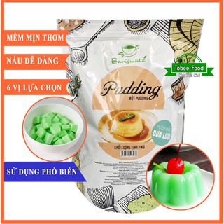 BỘT PUDDING DƯA LƯỚI BARISMATE (Gói 1KG) - Plan Thanh Mát -Dịu Ngọt Cho Món Trà Sữa