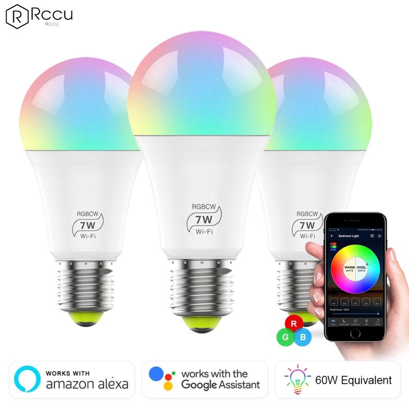 Bóng Đèn Led Thông Minh Điều Khiển Từ Xa Bằng Wifi