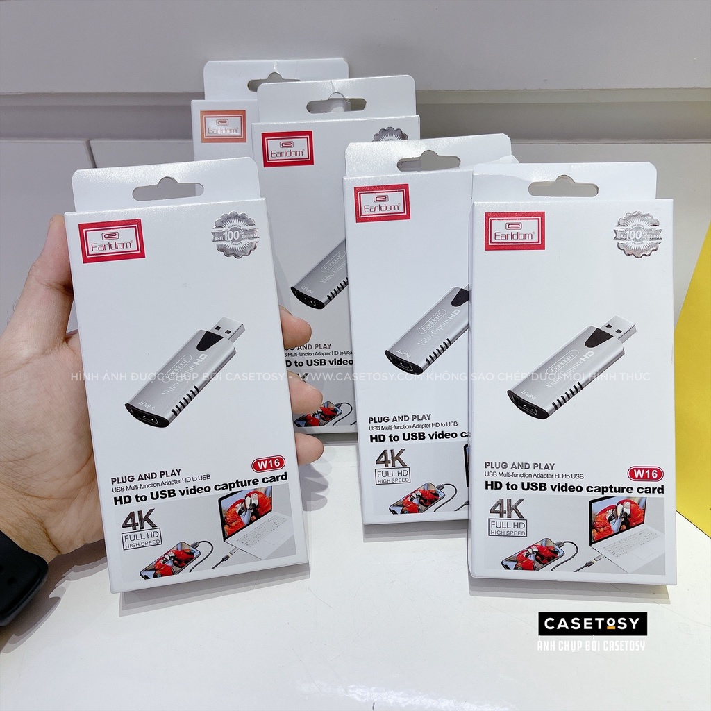 HDMI Đa Năng Chân USB Earldom W16 ⚡️ 𝐅𝐑𝐄𝐄 𝐒𝐇𝐈𝐏 ⚡️ Chính hãng EARLDOM