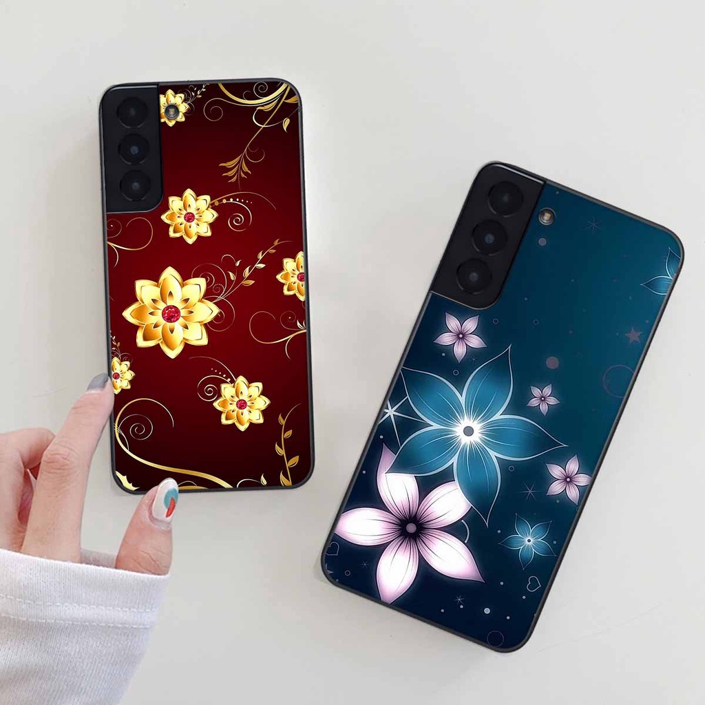 Ốp Samsung S21 FE in hình hoa siêu đẹp