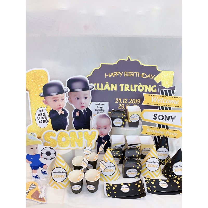 set sinh nhật Finn
