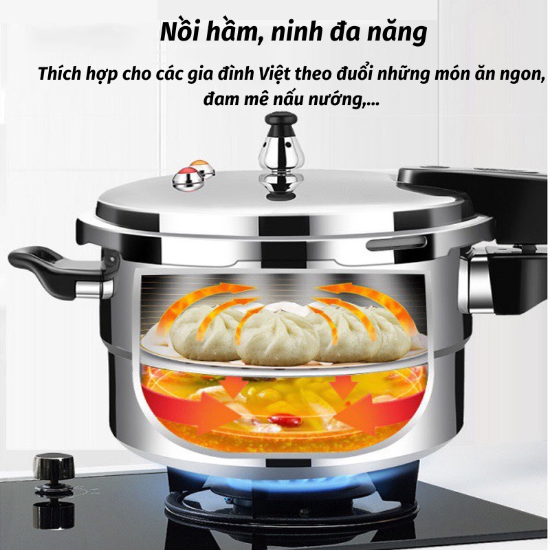 Nồi Áp Suất Nồi Áp Suất Bếp Từ Thông Minh Tiết Kiệm Điện Cao Cấp LEON_OFFICIAL