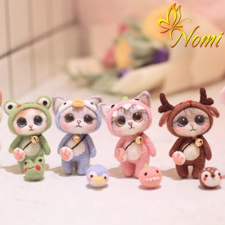 Bộ kit len chọc hội mèo con 4