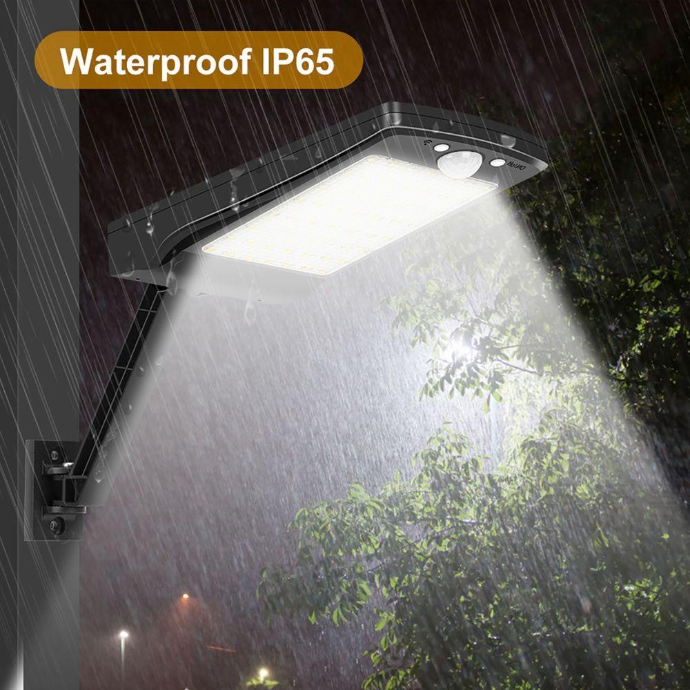 YIYU Bộ Đèn Đường 800 LM Cảm Biến Chuyển Động PIR Chống Nước Điều Khiển Từ Xa Chạy Bằng Năng