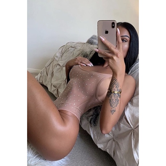 Đồ liền thân bodysuit Fashion Nova Size S