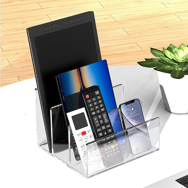 Wer 1 Khay Đựng Tài Liệu / Sách Bằng Acrylic Trong Suốt Sành Điệu