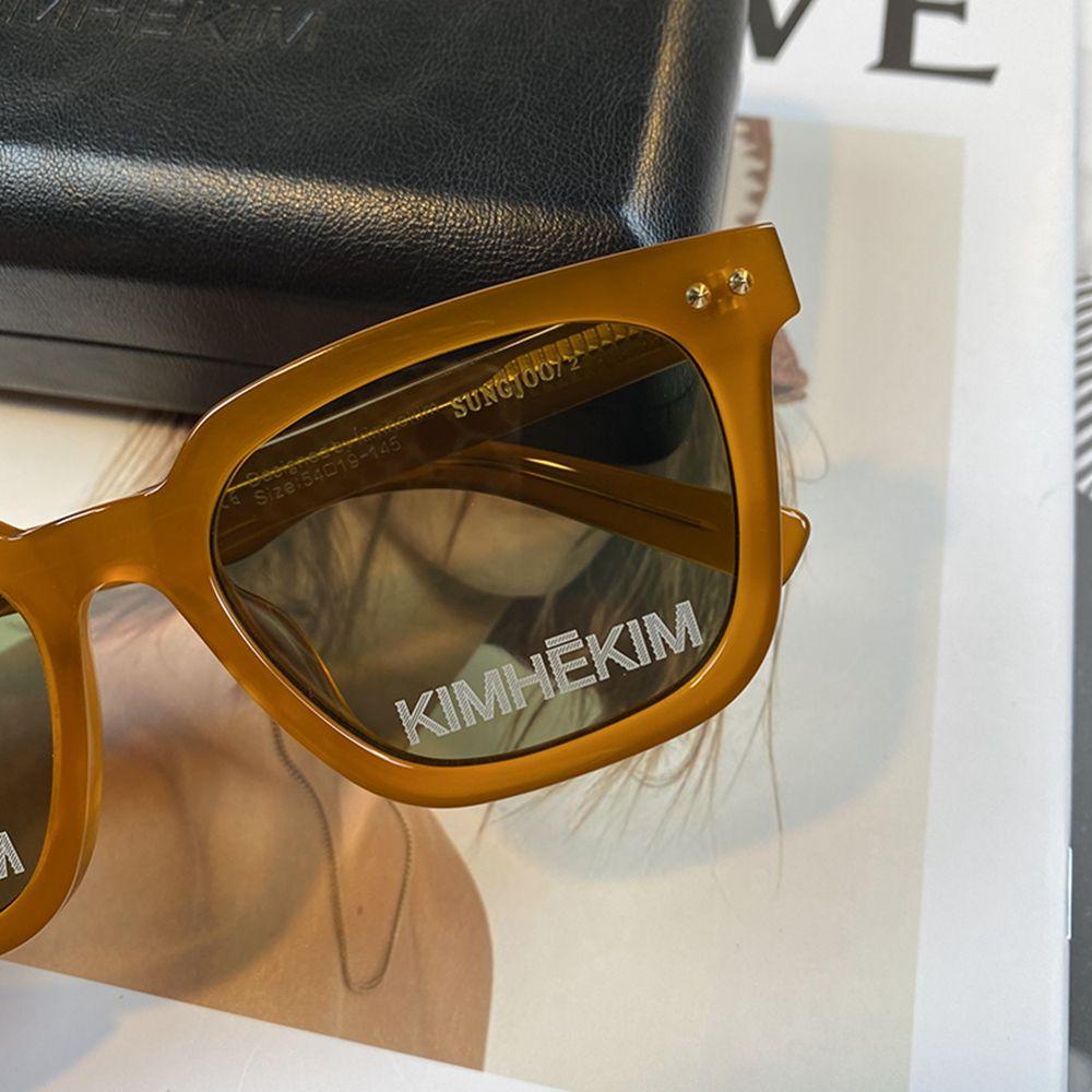 Kính Mát Gọng Nhựa PC Chống Tia UV WMES15H Phong Cách Đường Phố Hàn Quốc