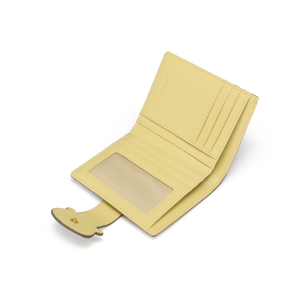 Ví nữ mini cute Nucelle cầm tay đẹp dễ thương đựng tiền thẻ nhiều ngăn hoạ tiết hình thú ViAnh Store 070715