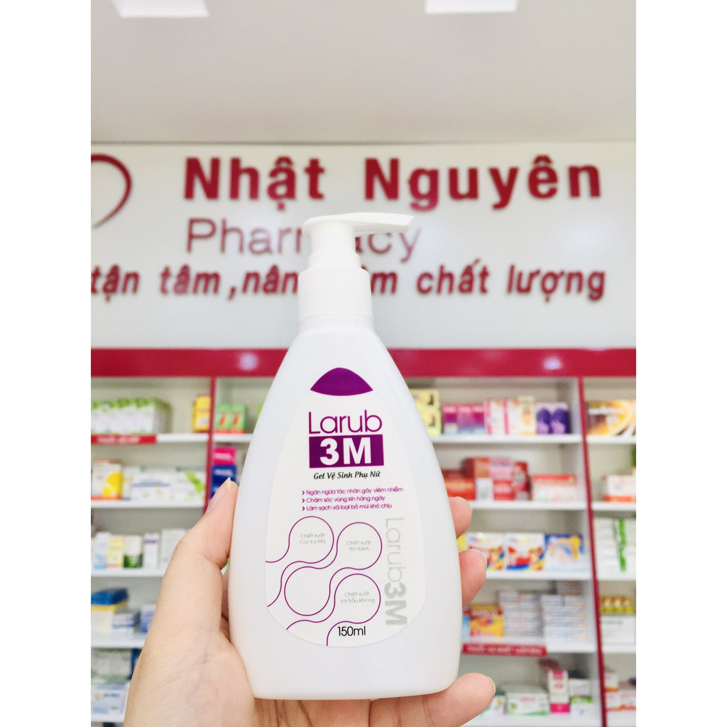 LARUB 3M - Gel vệ sinh phụ nữ giảm ngứa vùng kín an toàn