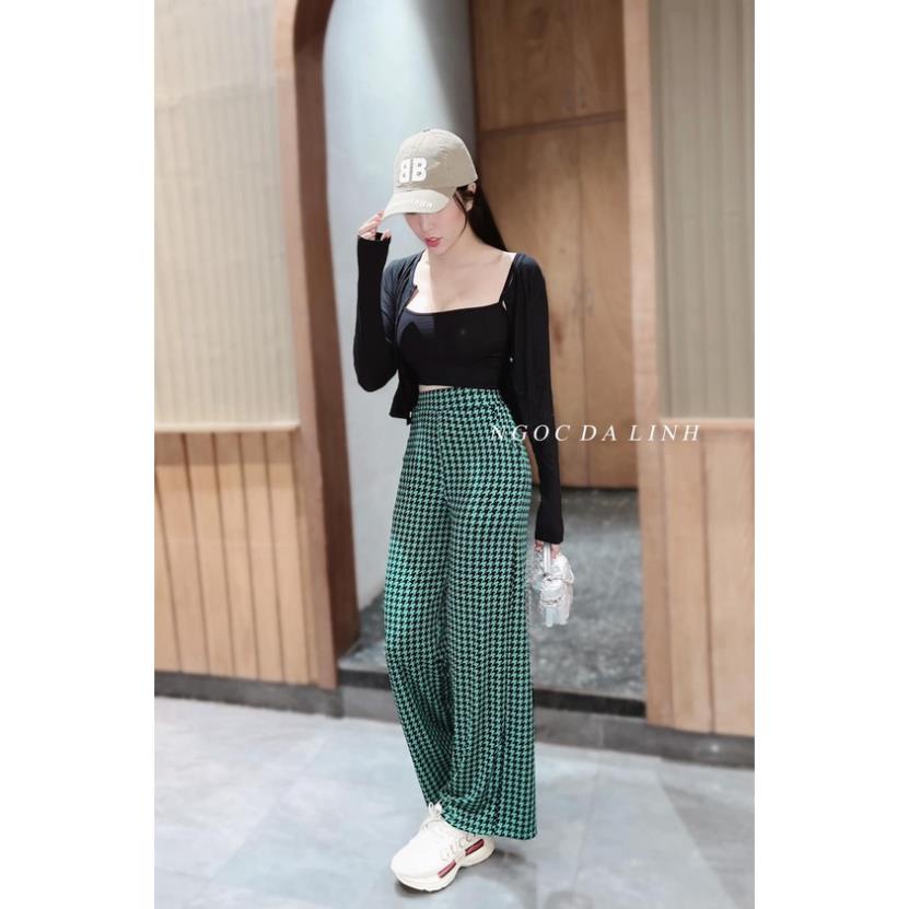 [ 𝐅𝐑𝐄𝐄 𝐒𝐇𝐈𝐏 ] SÉT LEN 3 MÓN ZIC ZAC QUẦN ỐNG RỘNG