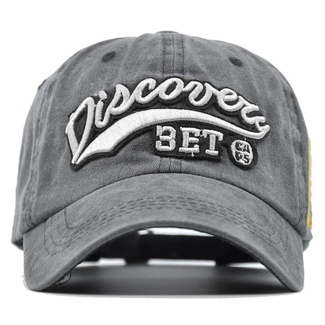 Mũ lưỡi trai ❤️ Nón kết Jean thêu chữ DISCOVERY phong cách unisex phù hợp cho cả nam lẫn nữ