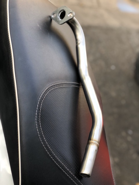 Cổ pô inox luvias FI 27mm x 2mm