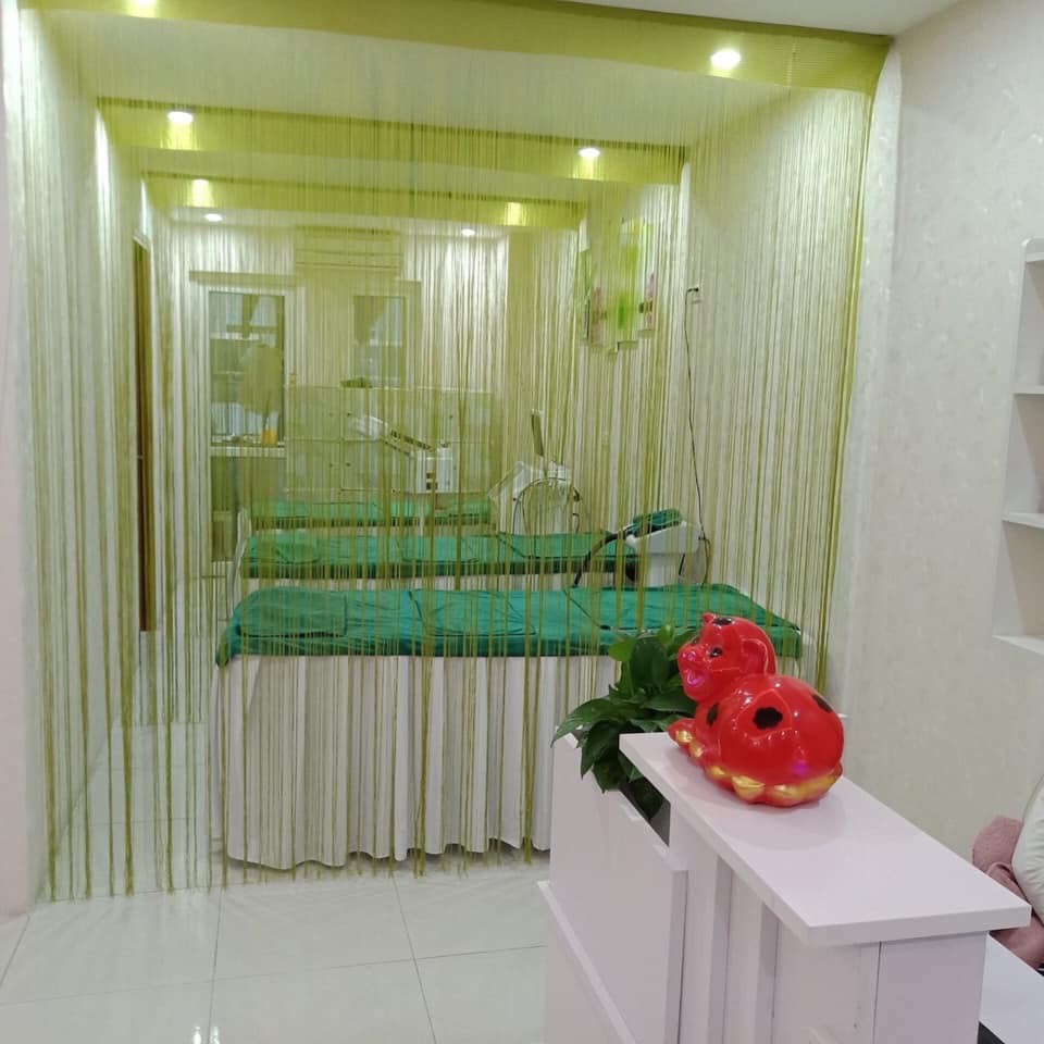 Rèm sợi kim tuyến spa Anh Minh hàng chuẩn loại 1 nặng 1000gr kích thước 3m*3m