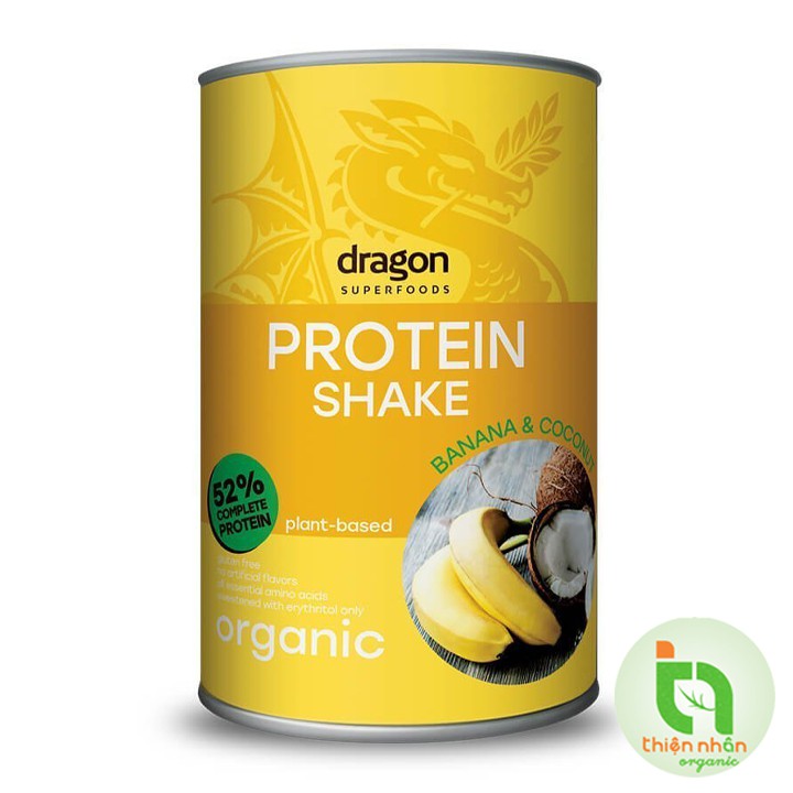 Bột Protein shake hữu cơ Dragon Superfoods đủ vị 450gr/ 500gr