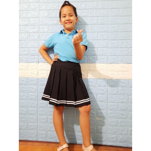 Chân váy học sinh xếp ly thủy thủ