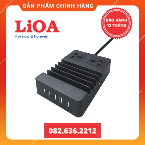 💥FREESHIP💥TRẠM SẠC THÔNG MINH LIOA💥SẠC LAPTOP, ĐT, IPAD💥2 Ổ CẮM,5 Ổ USB💥1250W💥