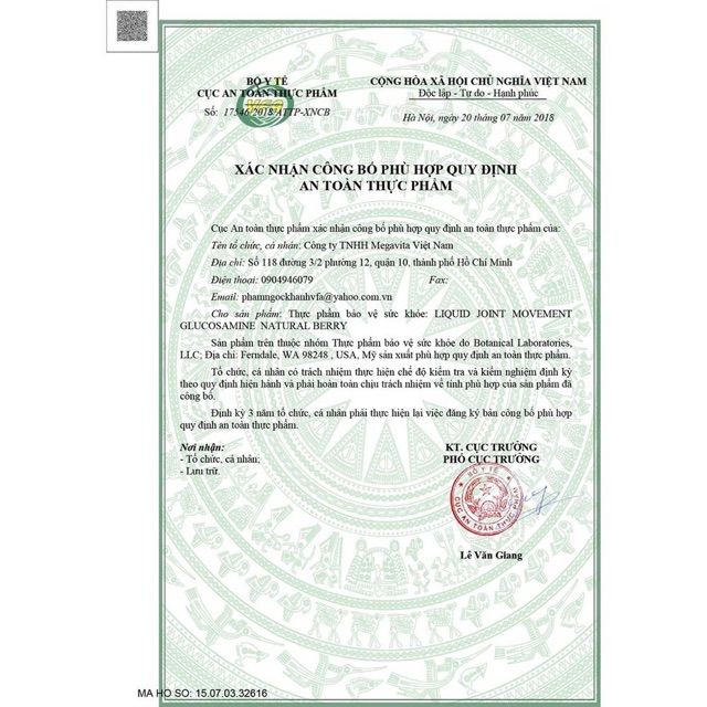 Joint Movement Glucosamine Wellesse chai 1000ml của Mỹ