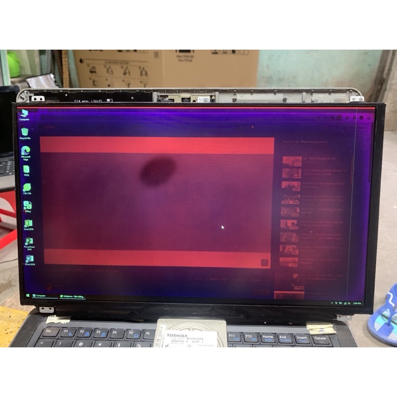 s4-2611 màn hình laptop 15.6 slim 30pin mỏng chữa cháy sọc