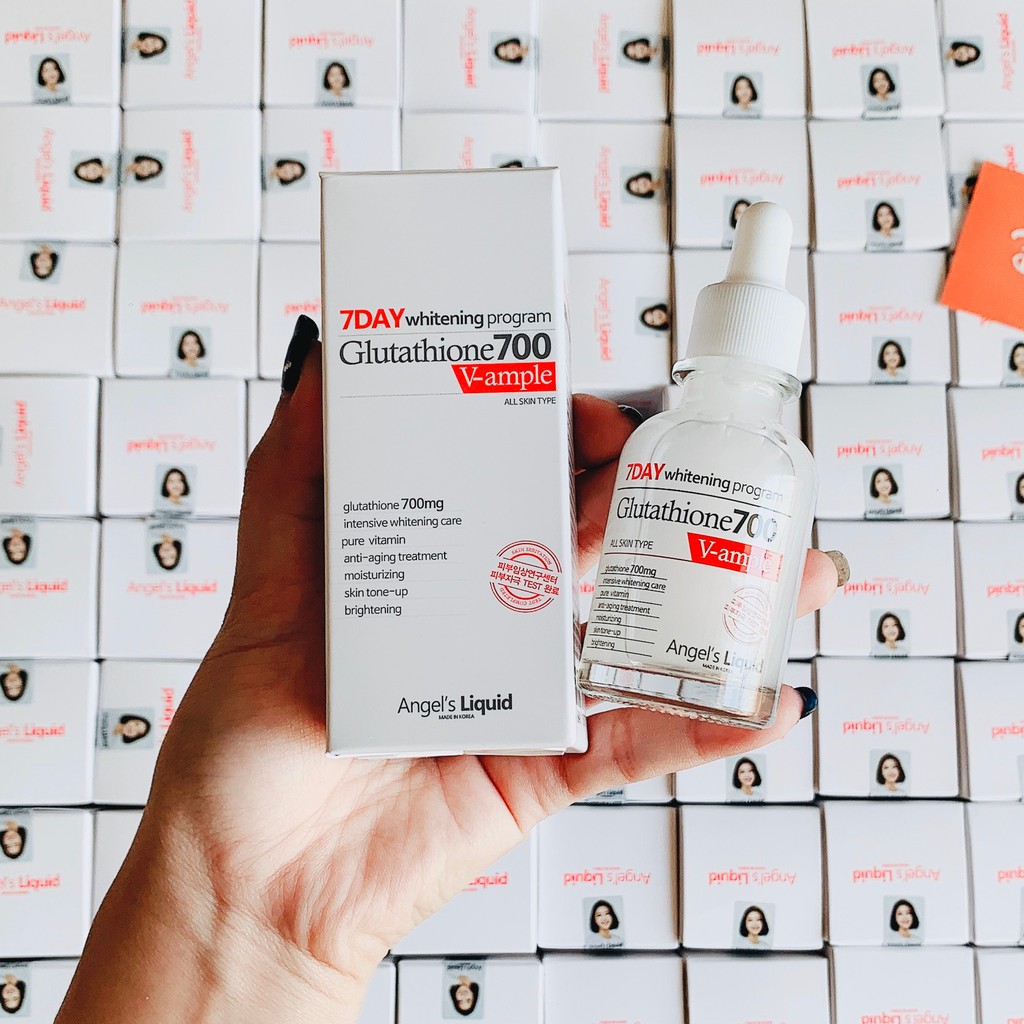 Serum Huyết Thanh Trắng Da 7 Day Whitening Program Glutathione 700 V-ample Serum 7day | BigBuy360 - bigbuy360.vn