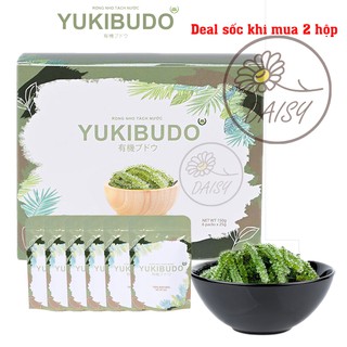 Combo 6 gói Rong nho tách nước Yukibudo tiêu chuẩn Organic Food cực ngon