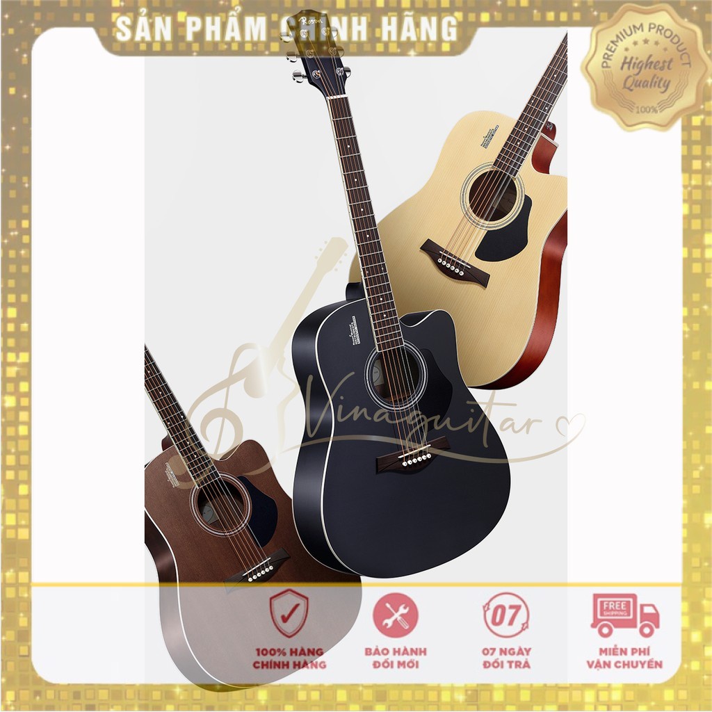 Đàn Guitar Rosen G11 G12 chính hãng Tặng full Phụ Kiện- Bảo Hành 2 năm [Có Size 40 - 41]