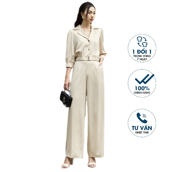 Quần Culottes cạp chun Emspo QL1237