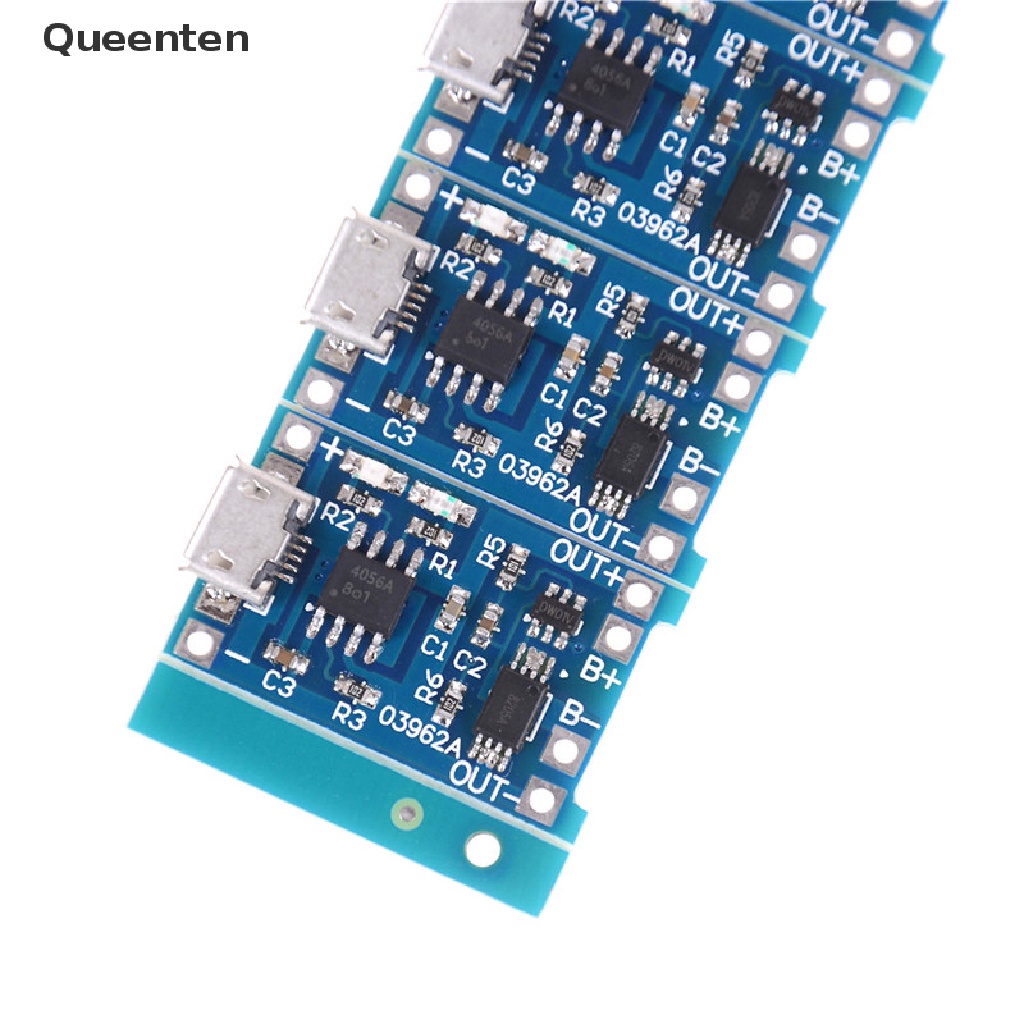 Queenten 2/5/10pcs 5V Micro USB 1A 18650 Lithium Charging Board Charger Module  QT