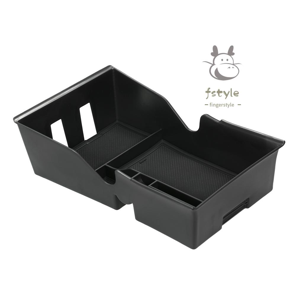 Center Console Organizer Tray with Coin Card Sun Glasses Box Insert Armrest Storage Holder for Tesla Model 3